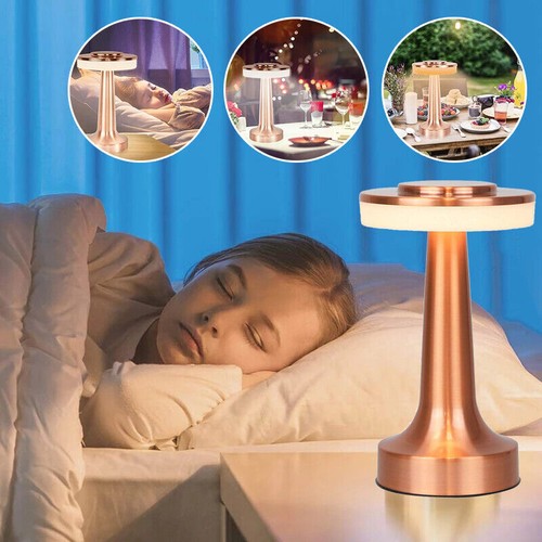 Vintage led table lamp - led, bedside