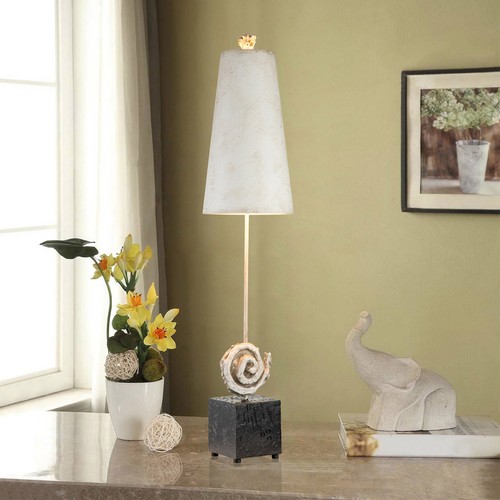 Flambeau swirl table lamp - flambeau,