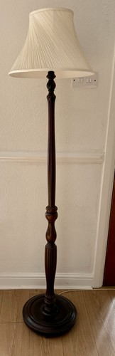 Vintage turned wood floor - wood,