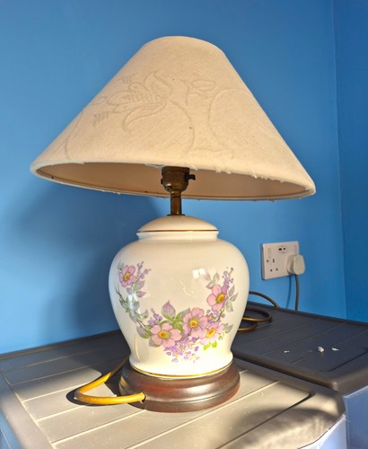 Vintage floral ceramic - vintage,