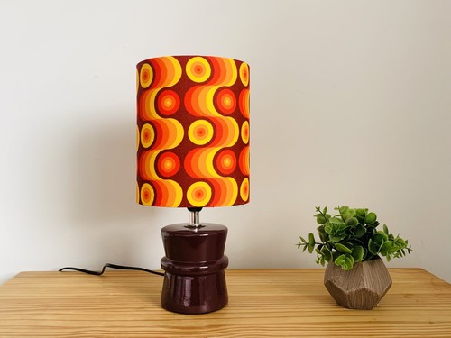 Retro burgundy 1970s inspired - retro,