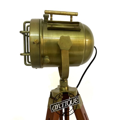 Vintage tripod floor - floor, lamp