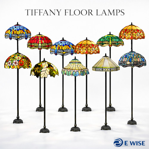 Tiffany style floor lamp - tiffany,