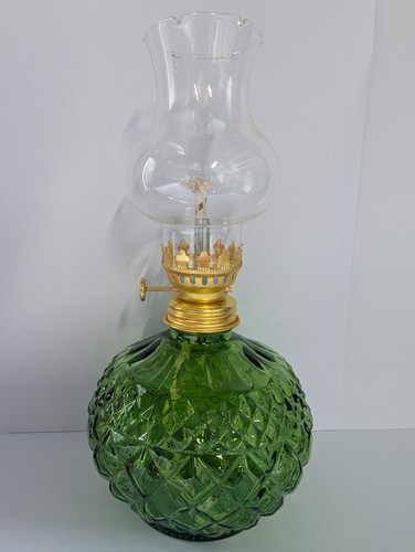 Vintage style oil lamp with - oil,