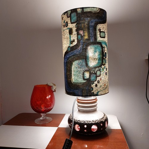 West german table lamp - west,
