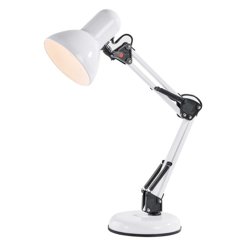 White swing arm desk lamp - arm,