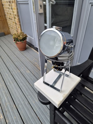 Chrome desk spotlight - chrome,