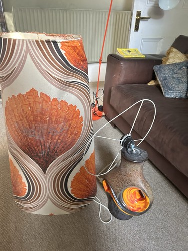 Vintage 70s floor lamp in - lamp,
