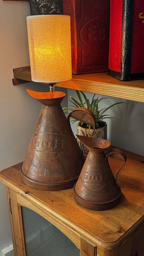 Vintage style gulf oil - style,