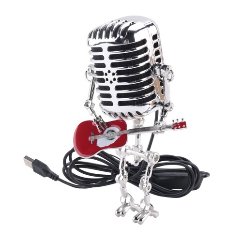 Retro vintage microphone - ,