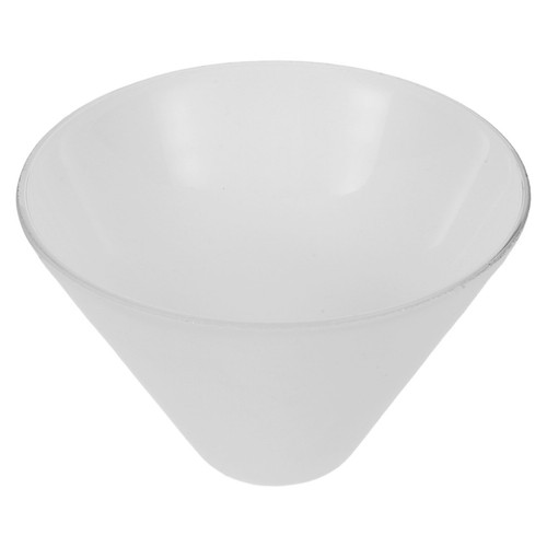 White vintage glass - white, lamp