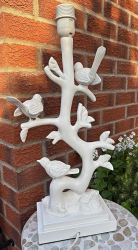 Birds branch table - lamp, by