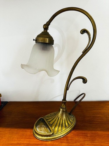 Solid brass vintage - table, desk