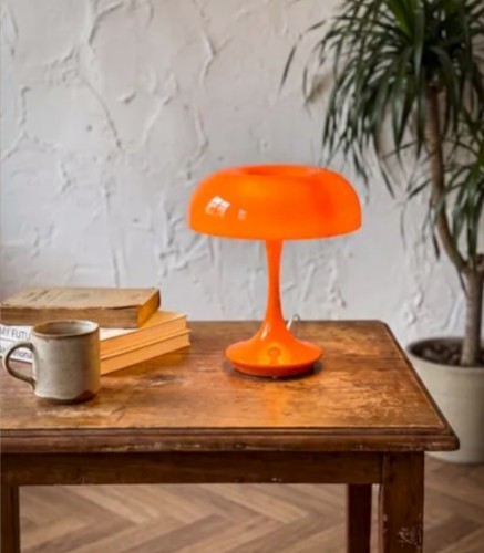 Mushroom lamp vintage style - vintage,
