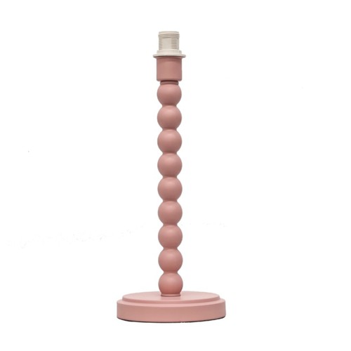 Bobbin blush pink table - bobbin, lamp