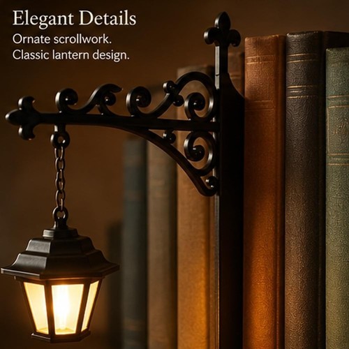 Vintage library lantern - library,
