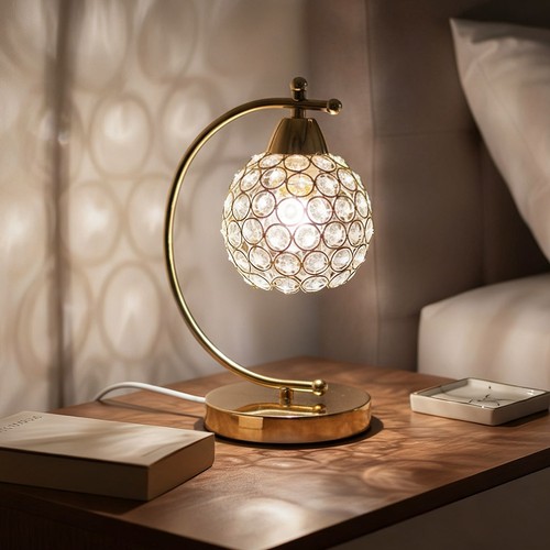 Vintage gold curve - gold, table