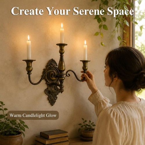 Wall candle sconces - wall,