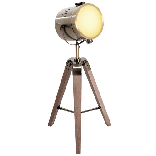 Homcom vintage tripod table - vintage,