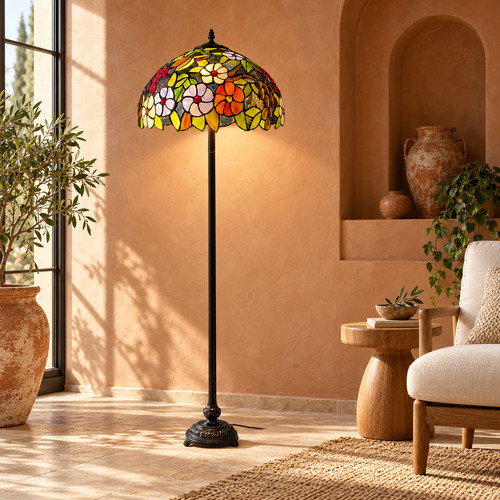 Handcrafted tiffany style - tiffany,