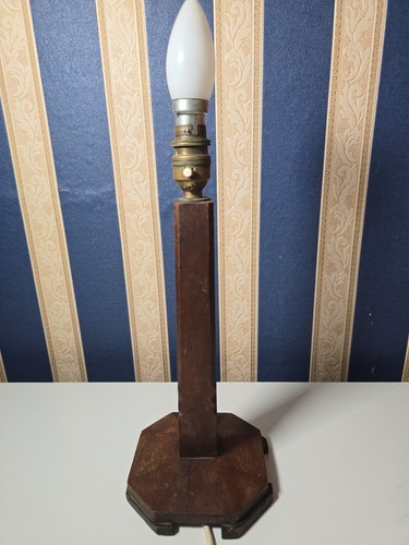 Nice vintage wooden candle - nice,